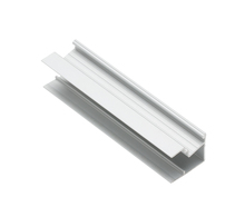 Profiil GlaxNarrow1 18 mm plaadiots 1 LED alumiinium, GLAXMNBJW3M-AL